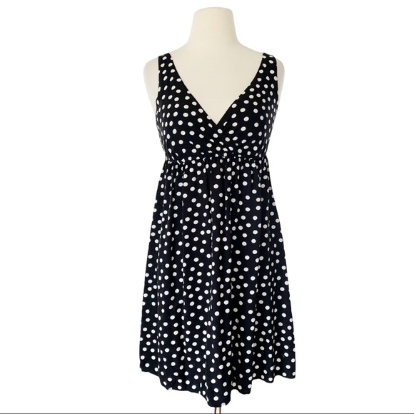 Old Navy black polka dot dress size XS - Picture 1 of 5